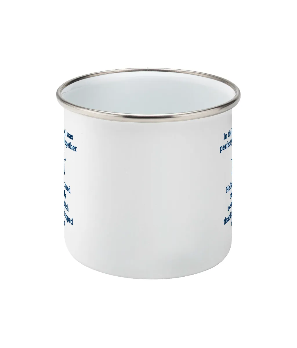 Enamel Mug Perfectly knitted