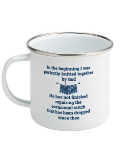 Enamel Mug Perfectly knitted