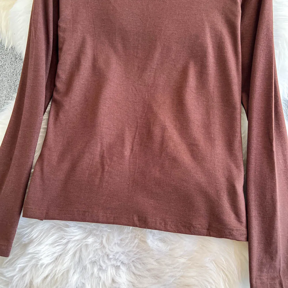 Suede Dress&Sweater&Hanging Bag 3Pcs