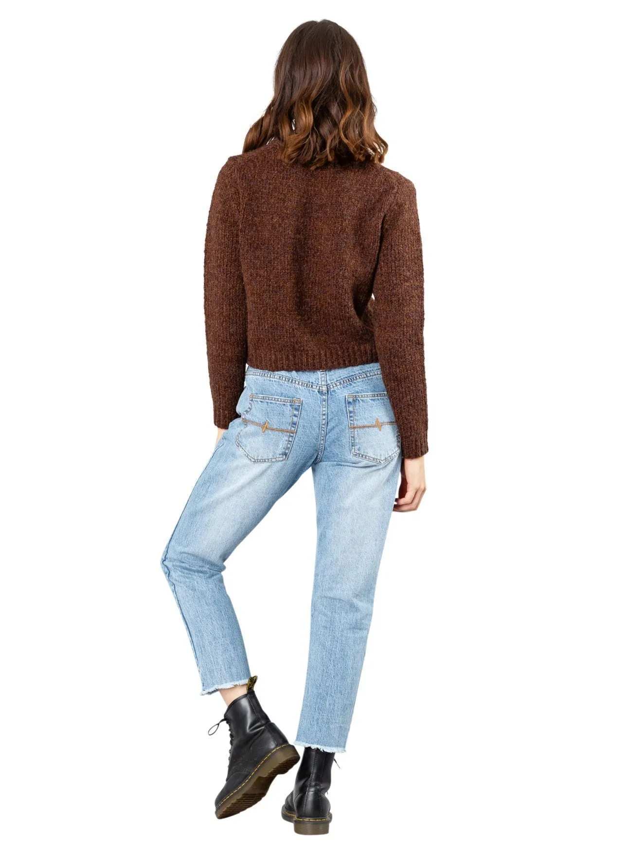 Woodstock Crew Neck Knit - Tortoise Shell